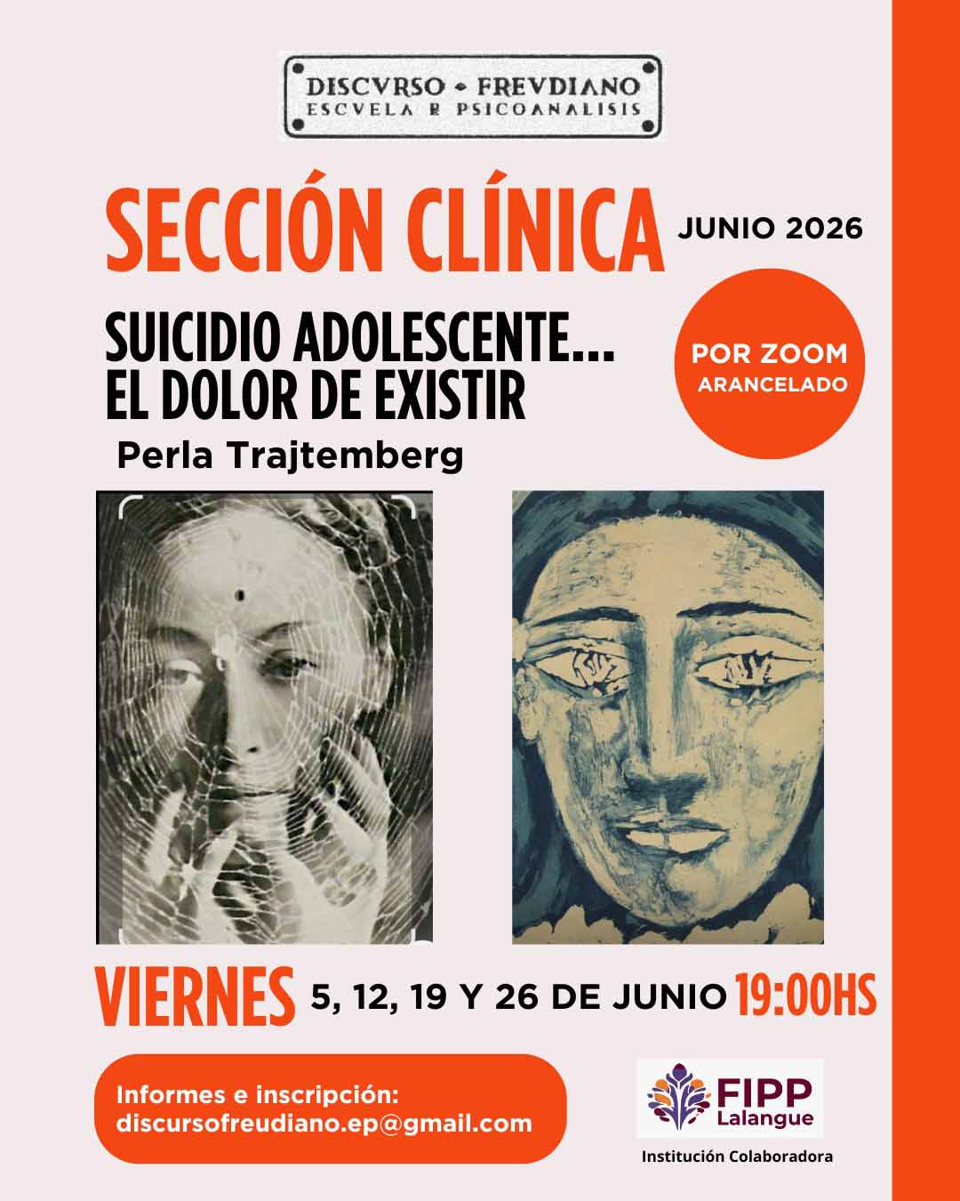DiscursoFreudiano: Sección Clínica: Suicidio Adolescente...El dolor de existir