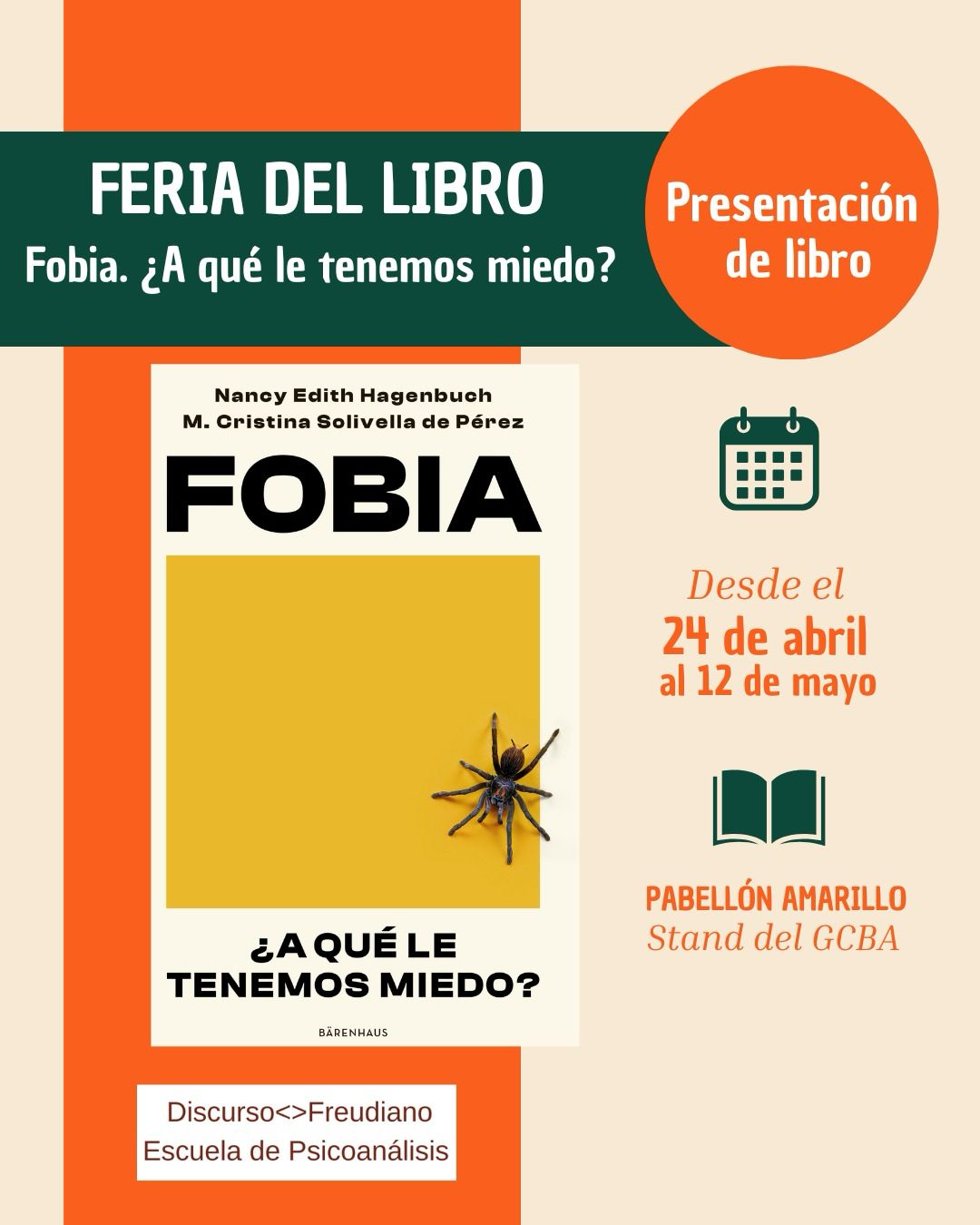 DiscursoFreudiano: Feria Del Libro: Libro Fobia