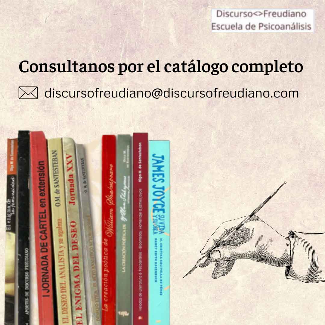 DiscursoFreudiano - Venta de Libros - Consultar Catálogo