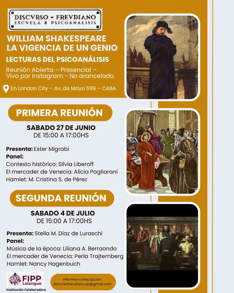 DiscursoFreudiano: William Shakespeare la vigencia de un genio