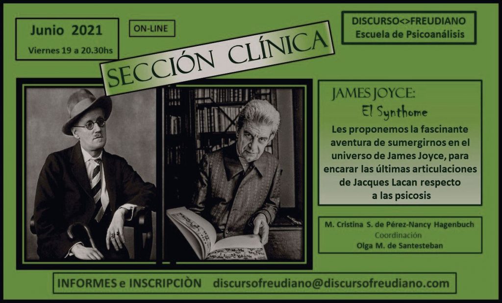 Sección Clinica - James Joyce: El Synthome