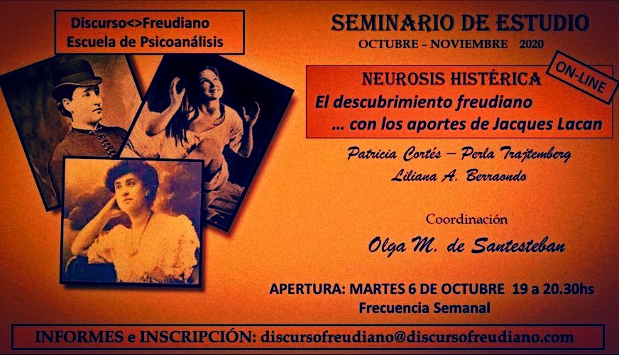 Seminario de estudio online - Discurso Freudiano