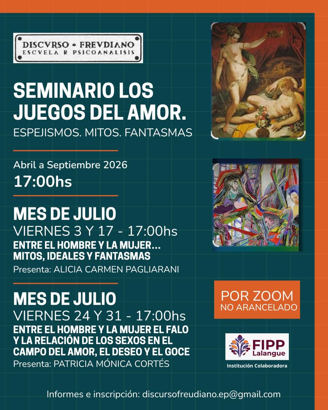 DiscursoFreudiano: Seminario Los Juegos Del Amor